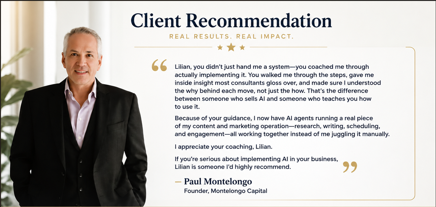 ALV Prime Capital client testimonial